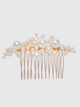 Pearl Hairpin Hair Comb Wedding Headpieces 5PCS Set
